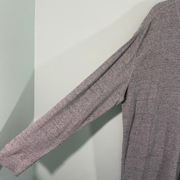 Foundry Men Grey Waffle Knit Long Sleeve Henley Top Size XLT NWT - Picture 5 of 7